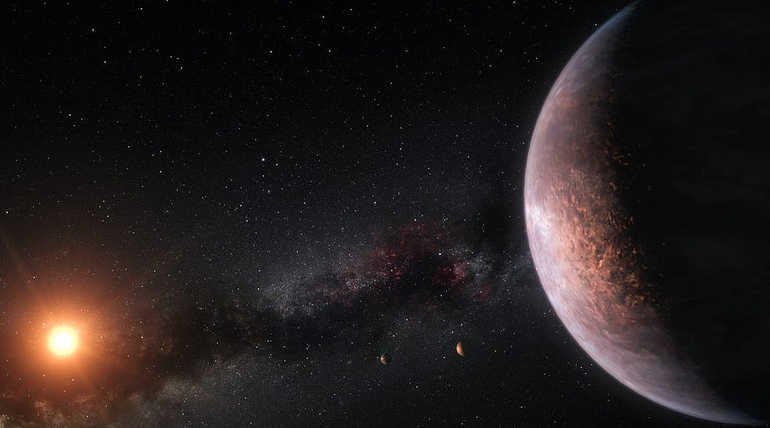  TRAPPIST 1 Is Much Likely To Hold Alien Life In Its Planets. Illustration Image