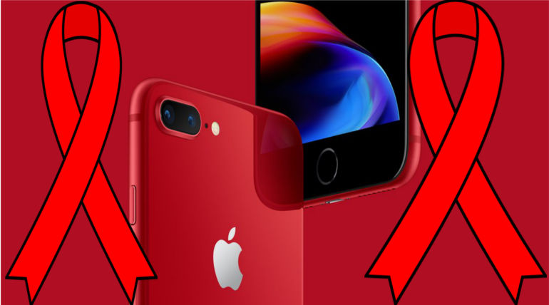 Support Product RED To Eliminate HIV By Buying Apple iPhone 8 And 8 Plus In RED Edition Imagecredit: Twitter@RED