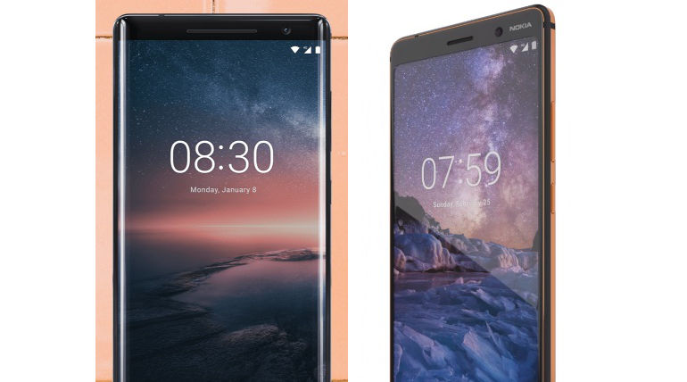 New Nokia 8 Compared With Nokia 7 Plus Specifications Imagecredit: Nokia