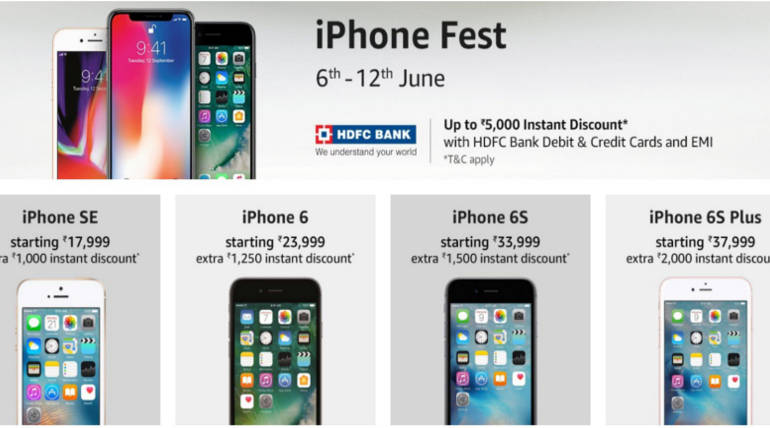 iPhone Fest In Amazon Sale Start From Rs 17000 Last Date Is June 12