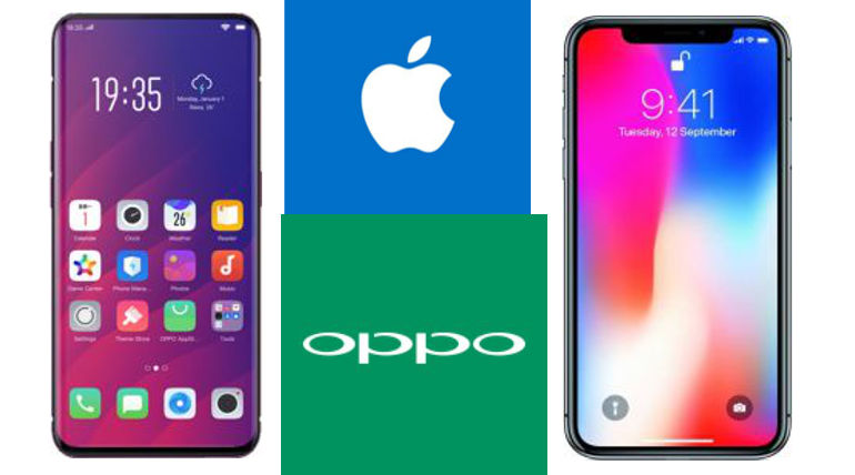 Compare Oppo Find X vs iPhone X Specs And Price