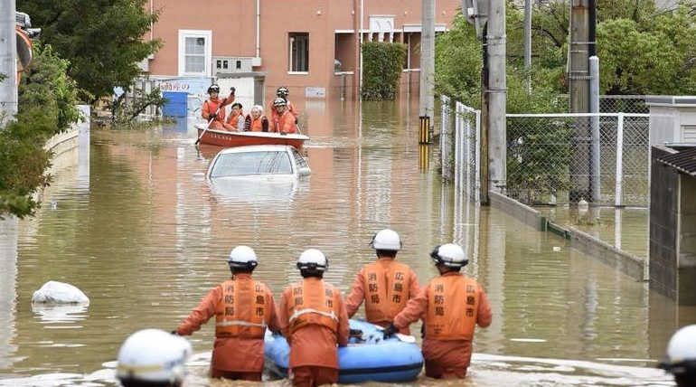 Japan Flood Rescue And Cleanup Operations In Full Swing Amidst Weather Warnings