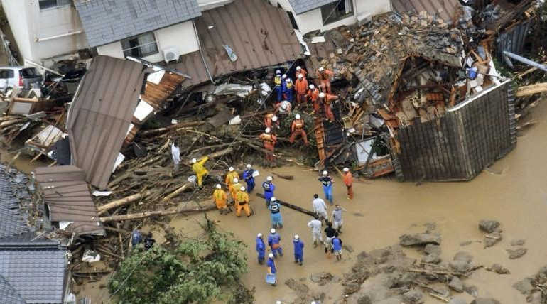 Japan Flood Rescue And Cleanup Operations In Full Swing Amidst Weather Warnings