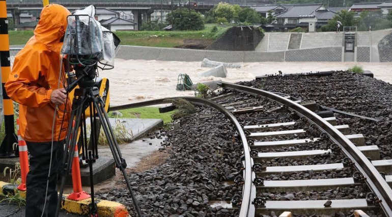 Japan Flood Rescue And Cleanup Operations In Full Swing Amidst Weather Warnings