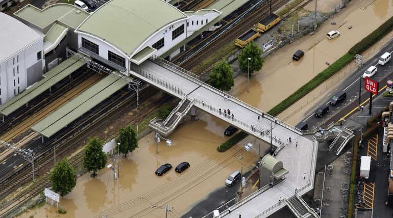 Japan Flood Rescue And Cleanup Operations In Full Swing Amidst Weather Warnings