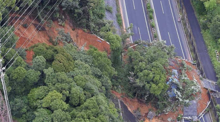 Japan Heavy Rains Flooding And Landslides Pictures in July 2018