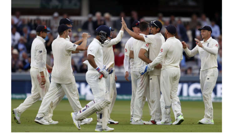 India Struggle in the crease at the end of Day 2: India vs England 2nd Test Match Pic credit - @ICC