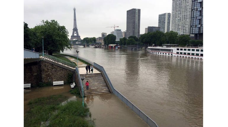 Over 1,600 people evacuated and one missing: France Flood Updates (Old Picture)