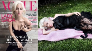 Lady Gaga Shares about her Rape Trauma and PTSD on Vogue: Featured the Magazine Cover , Pic Courtesy - Inez and Vinoodh