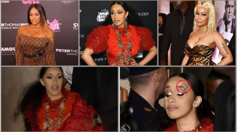 Harper’s Bazaar ICONS Party Video Footage: Rah Ali involved in Cardi B-Nicki Minaj Fight , Pic Courtesy - #nickiminaj,honeygerman Instagram 