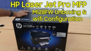 HP LaserJet Pro MFP M128fw Wireless Printer Un-boxing, Setup in Windows 10, Product Review and Specs
