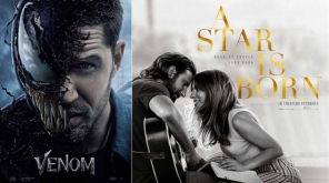 Big Box office Clash Coming up: Venom vs. A Star is Born for the U.S. Weekend