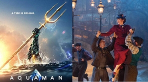 Aquaman and Mary Poppins Set to Top Christmas Box office