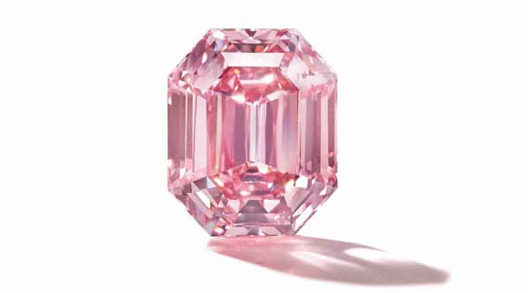 The Pink Legacy Becomes the Third Most Expensive Diamond Ever Sold. Image credit @ChristiesInc Twitter