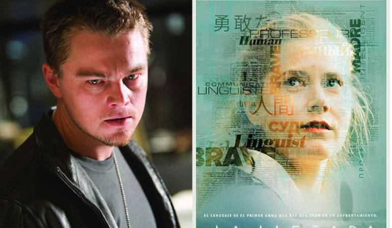 Dicaprio from The Departed, Amy Adams from Arrival