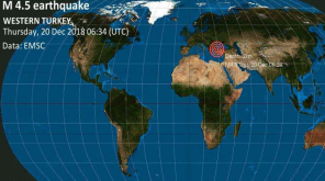 Turkey Earthquake. Image Source : @LastQuake