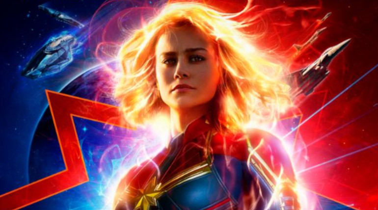 Captain Marvel New Poster Ahead Of Second Trailer Release