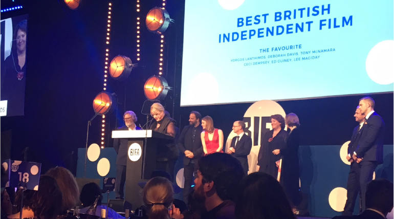  British Independant Film Awards 2018 Winners, Image Source - @BIFA Twitter