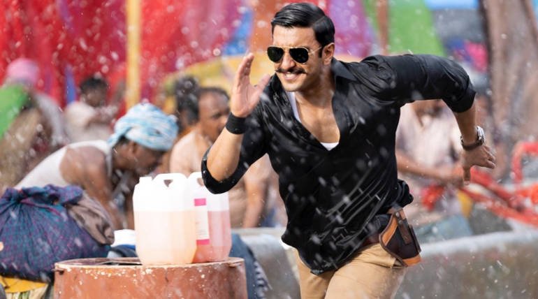 Simmba Opening Day Box Office , Image Source - Taran Adarsh (Simmba Still) 