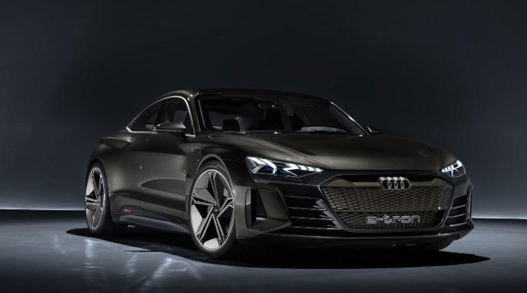 Audi E-Tron GT Concept Car in Avengers 4