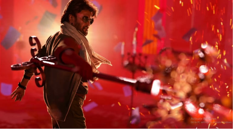 Petta Bookings at Bangalore Started , Image- Snapo from Petta Motion Poster