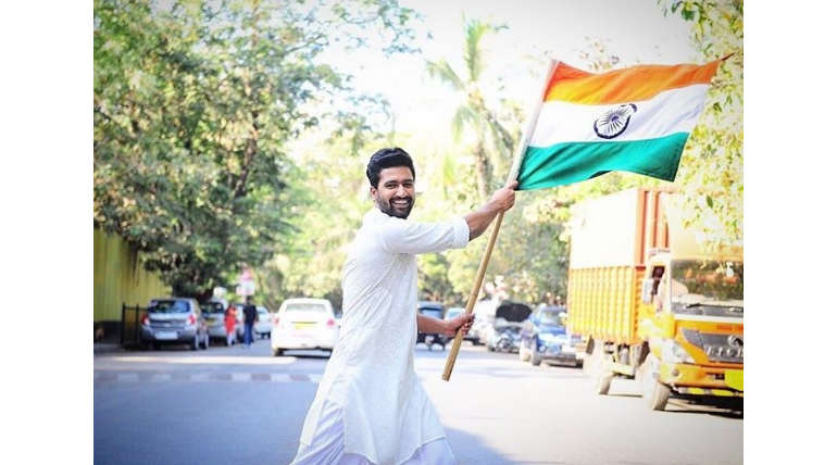 Vicky Kaushal Wishes Republic Day 2019 in his Instagram