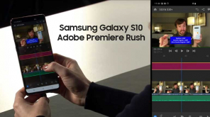 Adobe Premiere Rush. Image Credit - Samsung YouTube