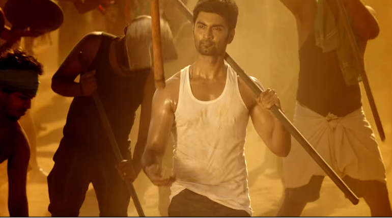Atharvaa Murali in Boomerang. Trailer Screenshot.