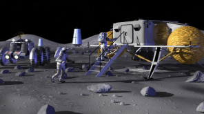 Model Lunar Space Station