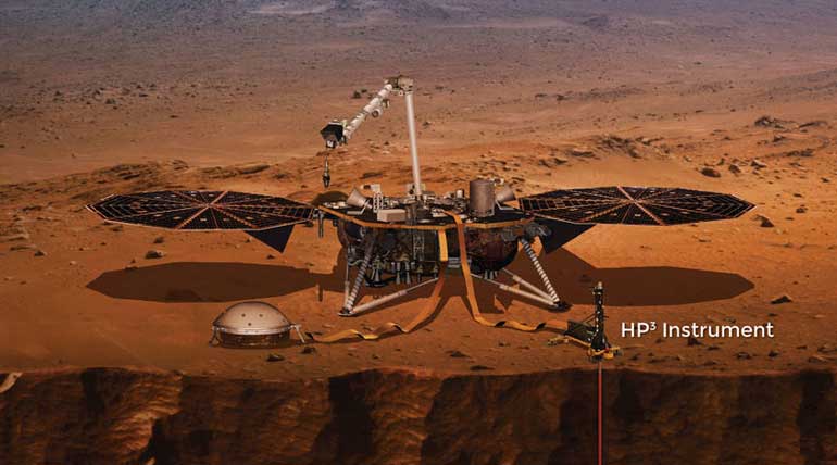 InSight is digging holes on Mars to assist the Mole