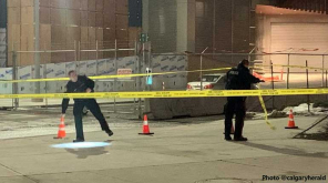 Two shot and one axed in Calgary in Canada on 23 November
